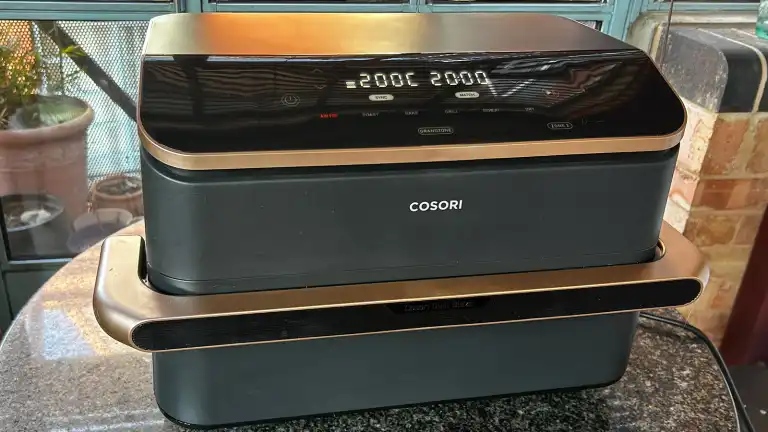347276Умная аэрофритюрница Cosori Dual Blaze Twinfry: обзор вместительного прибора